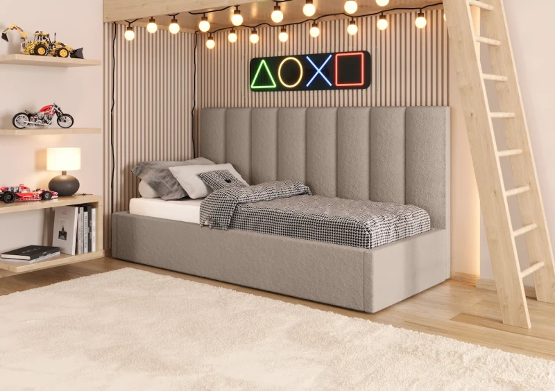 Łóżko młodzieżowe NITRO tkanina legend 3