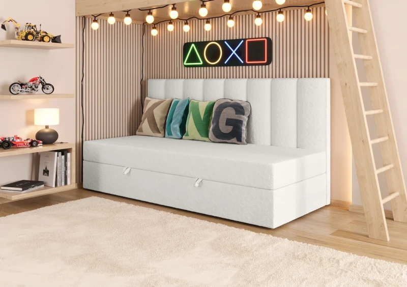 Łóżko młodzieżowe PILOT tkanina legend 1