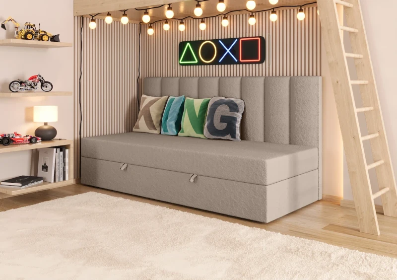 Łóżko młodzieżowe PILOT tkanina legend 3