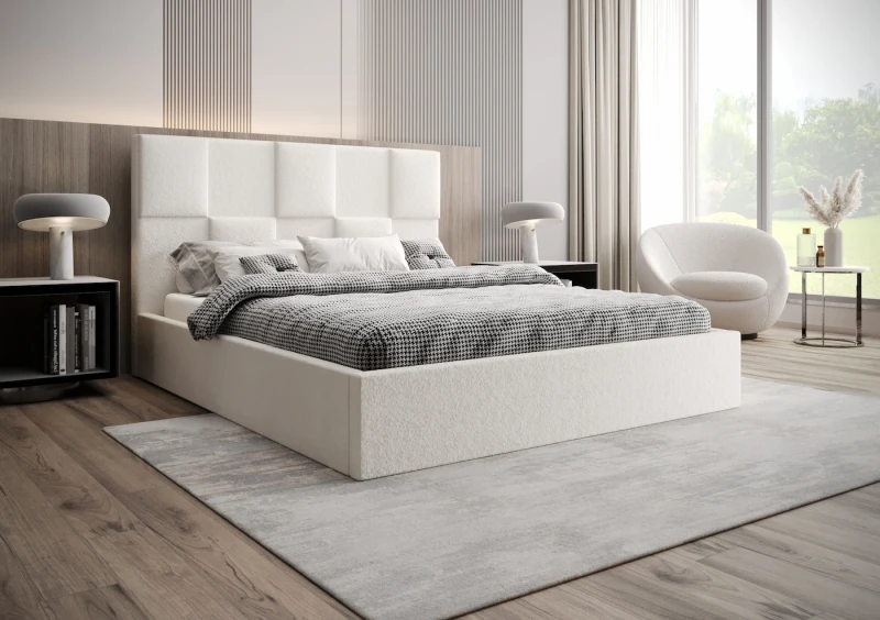 Łóżko tapicerowane EVA tkanina legend 1