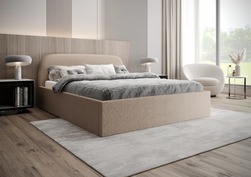 Łóżko tapicerowane HARRY tkanina legend 3