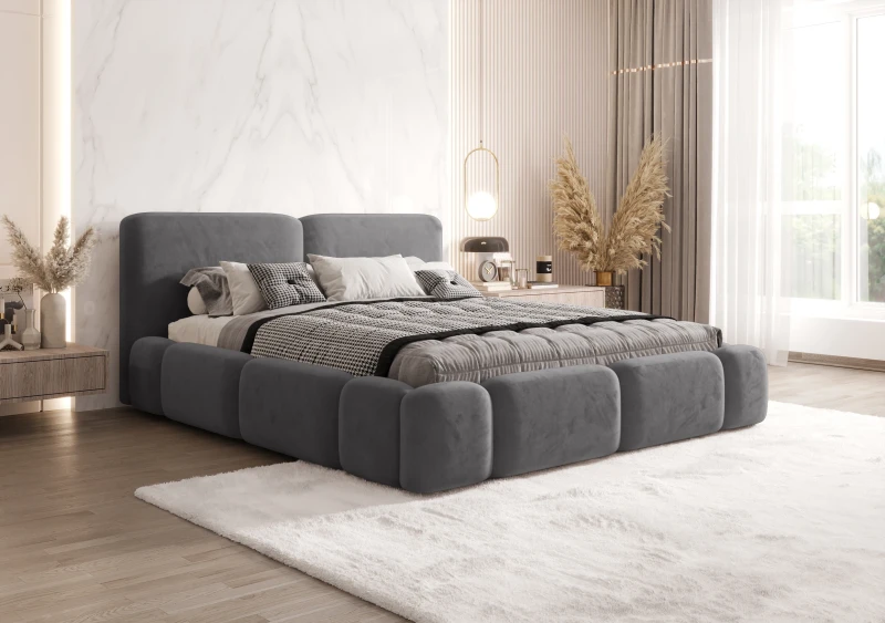 Łóżko tapicerowane Mitto Jasmine 90