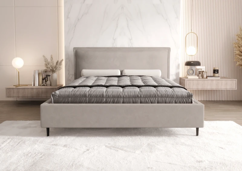 Łóżko tapicerowane ELLENE Dream Velvet 202.03