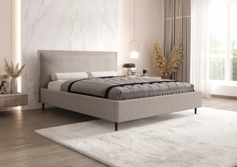 Łóżko tapicerowane ELLENE Dream Velvet 202.03 bok