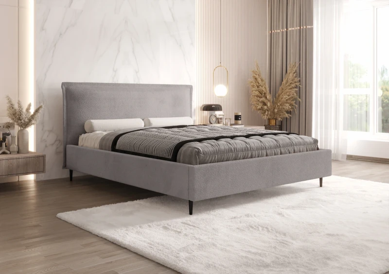 Łóżko tapicerowane ELLENE Loop 02