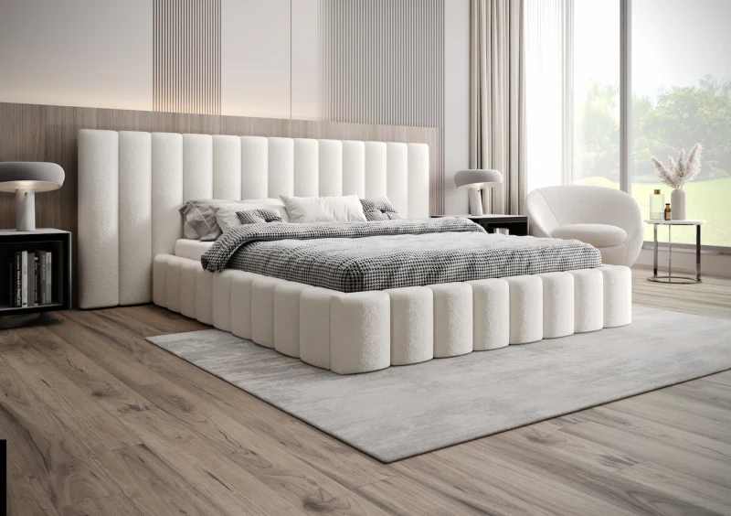 Łóżko tapicerowane ADA LUX tkanina legend 1