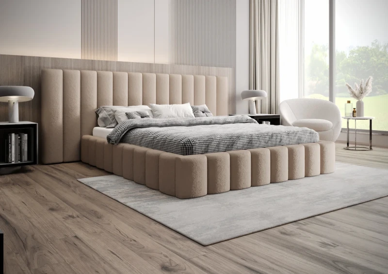 Łóżko tapicerowane ADA LUX tkanina legend 3