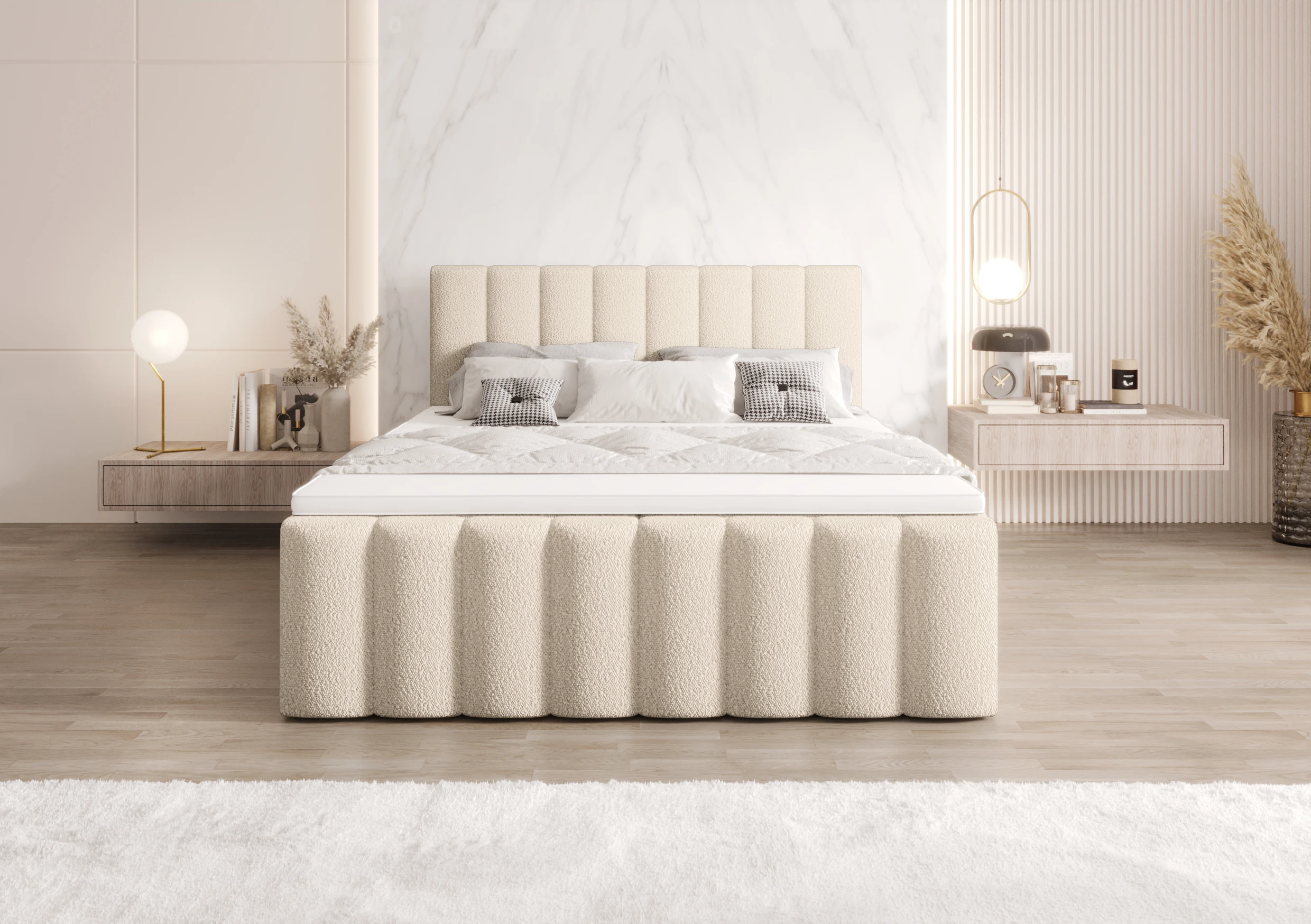 Łóżka kontynentalne TopComfort - Twój producent łóżek tapicerowanych