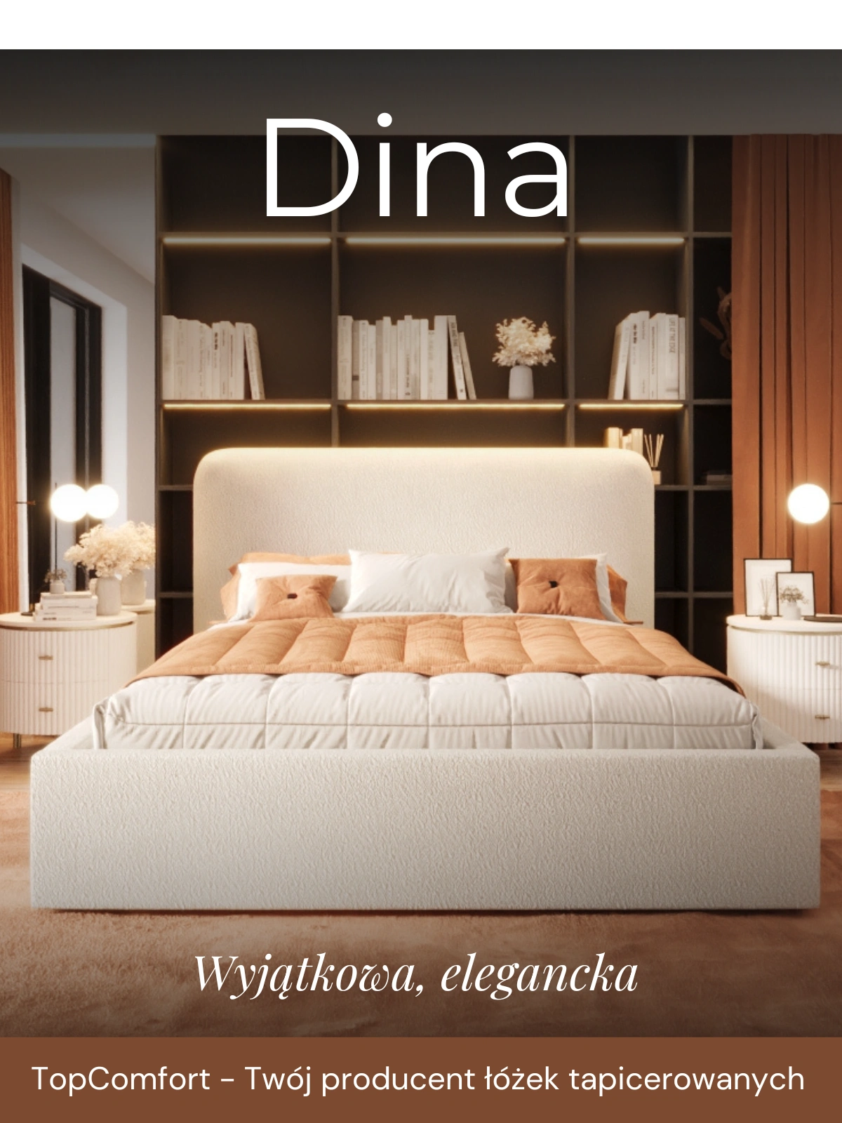 DINA TopComfort - Twój producent łóżek tapicerowanych