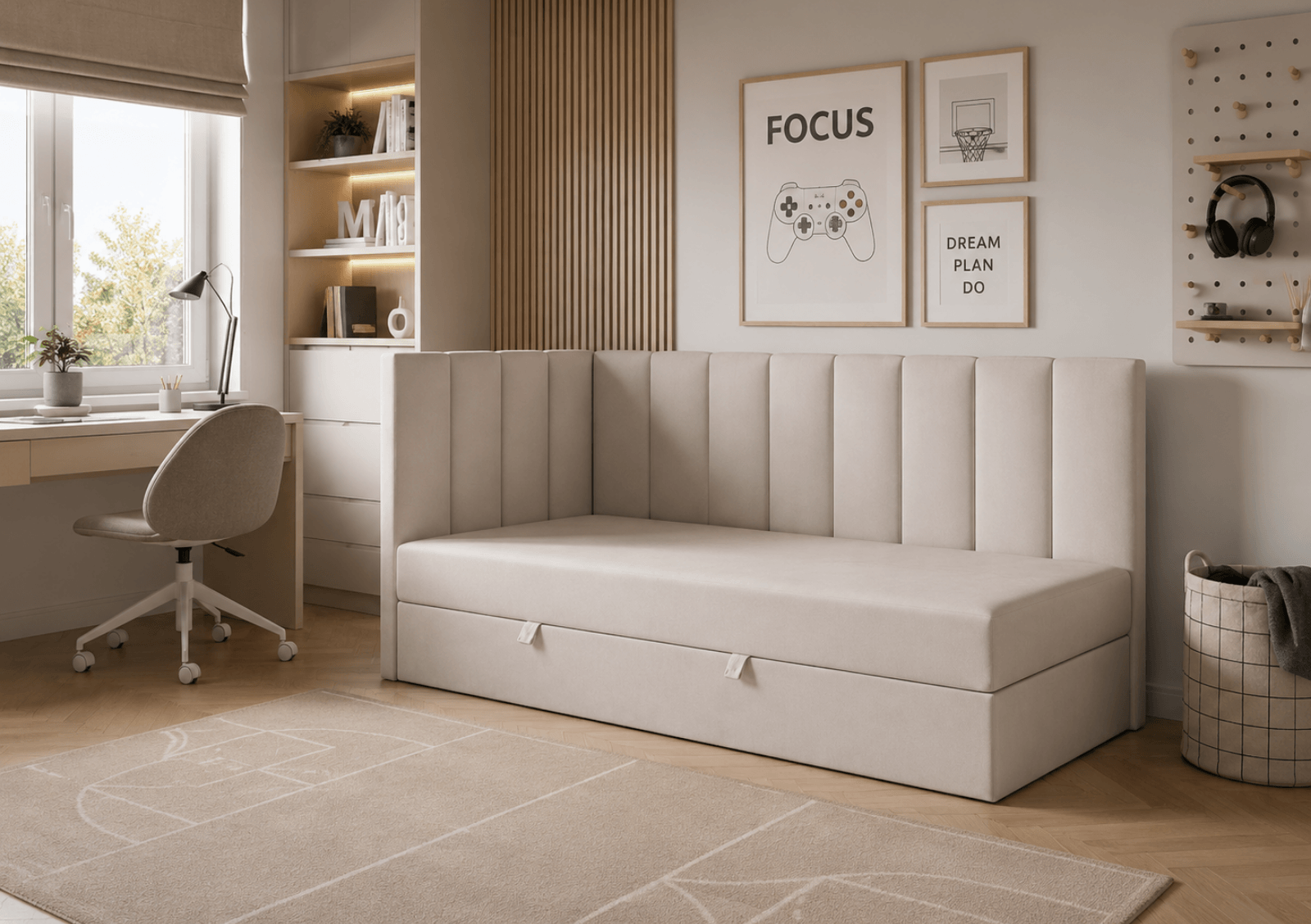 Łóżka młodzieżowe TopComfort - Twój producent łóżek tapicerowanych