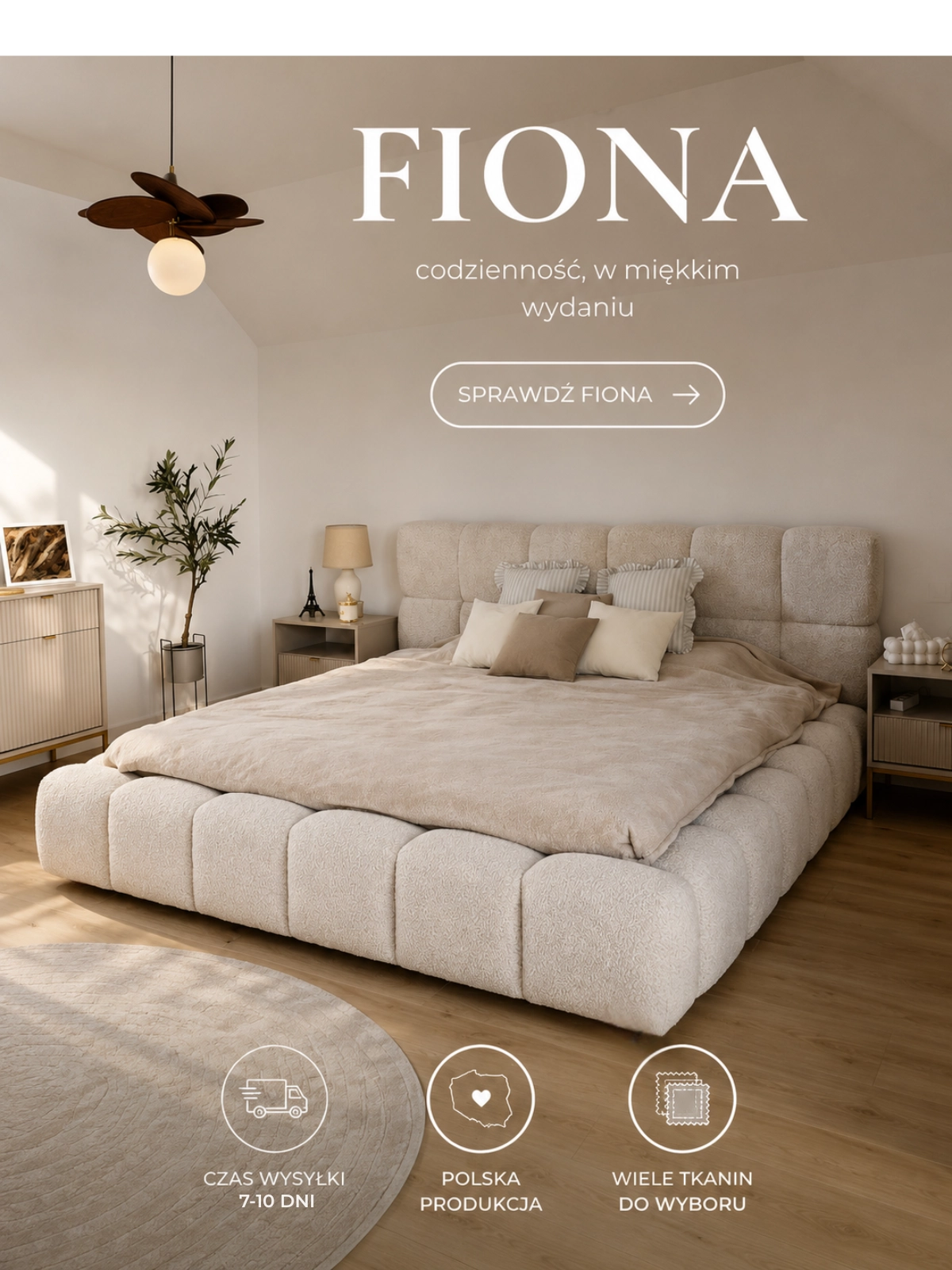 FIONA TopComfort - Polski producent łóżek